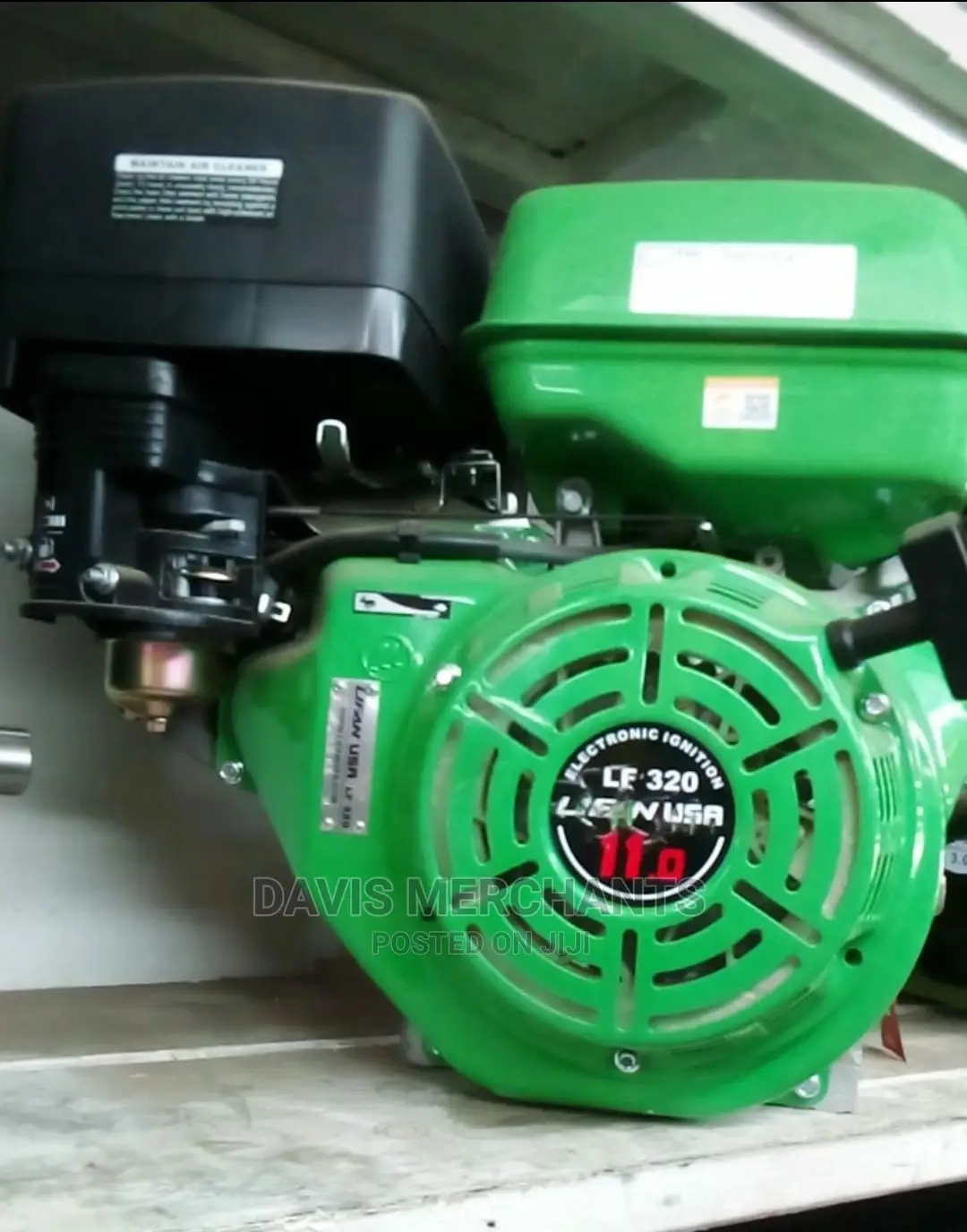 Powerful Lifan Engine With 11hp