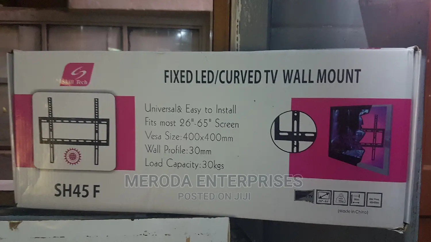 Fixed Led/Curved Tv Wall Mounts 26-65"