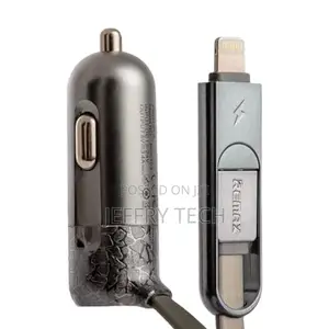 Remax RC-C103 Finchy Car Charger Micro USB 8 Pin Lightning