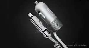 REMAX RCC103 2-In-1 Single USB Car Cigarette Lighter Charger