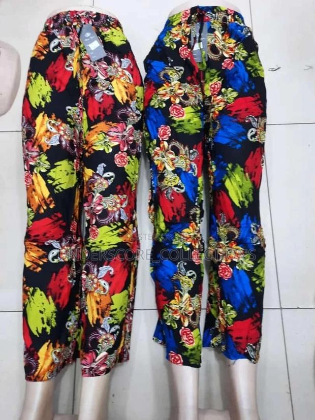 Ladies Floral Palazzo Pants - thumbnail 6