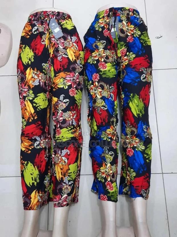 Ladies Floral Palazzo Pants - thumbnail 5