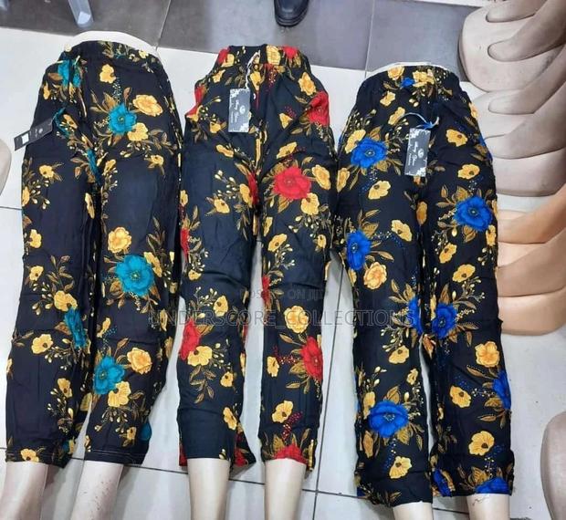 Ladies Floral Palazzo Pants - thumbnail 8
