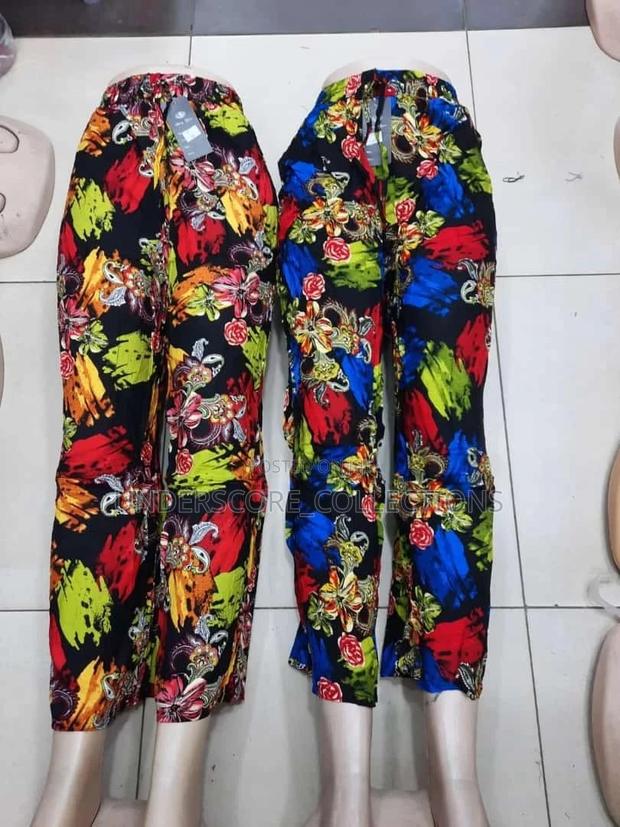 Ladies Floral Palazzo Pants - thumbnail 7