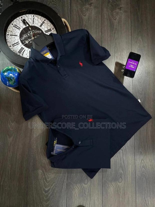 High Quality Unisex Polo T-Shirts - main view