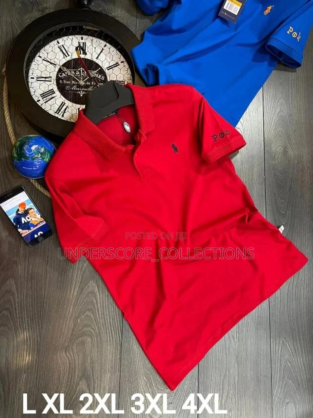 High Quality Unisex Polo T-Shirts - thumbnail 3