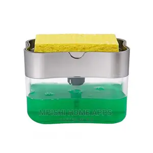 Soap Dispenser Pump With Sponge Holder