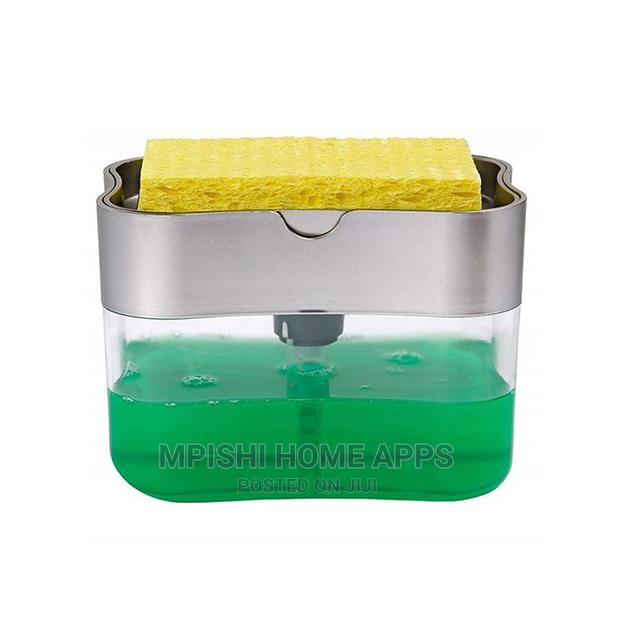 Soap Dispenser Pump With Sponge Holder - thumbnail 2