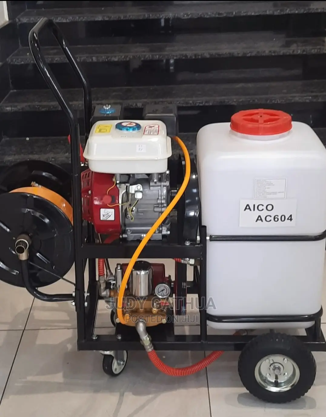 Farm Trolley Sprayer With Engine Handle