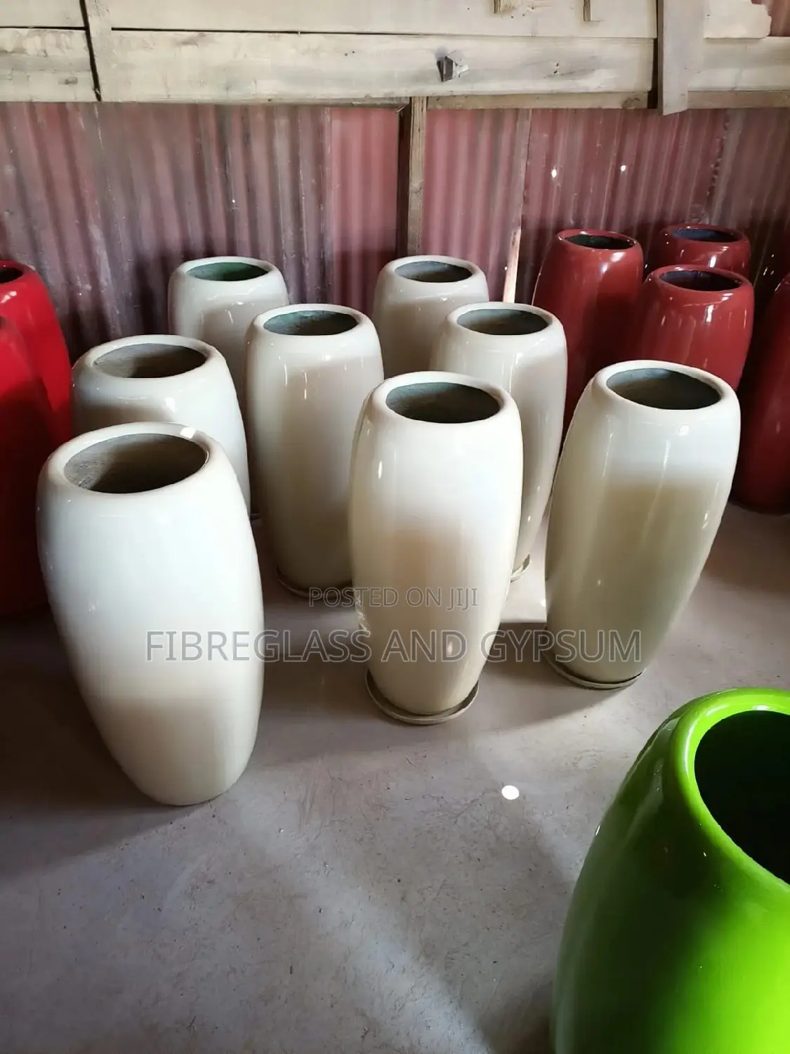 Classic Fiber Pots Planters