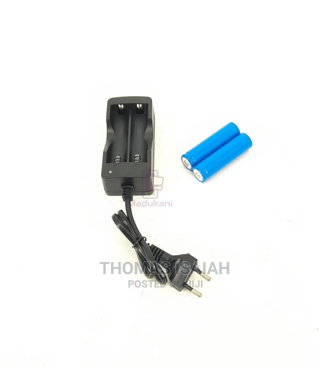 18650 Battery Dual Intelligent Rapid Charger With Two 18650