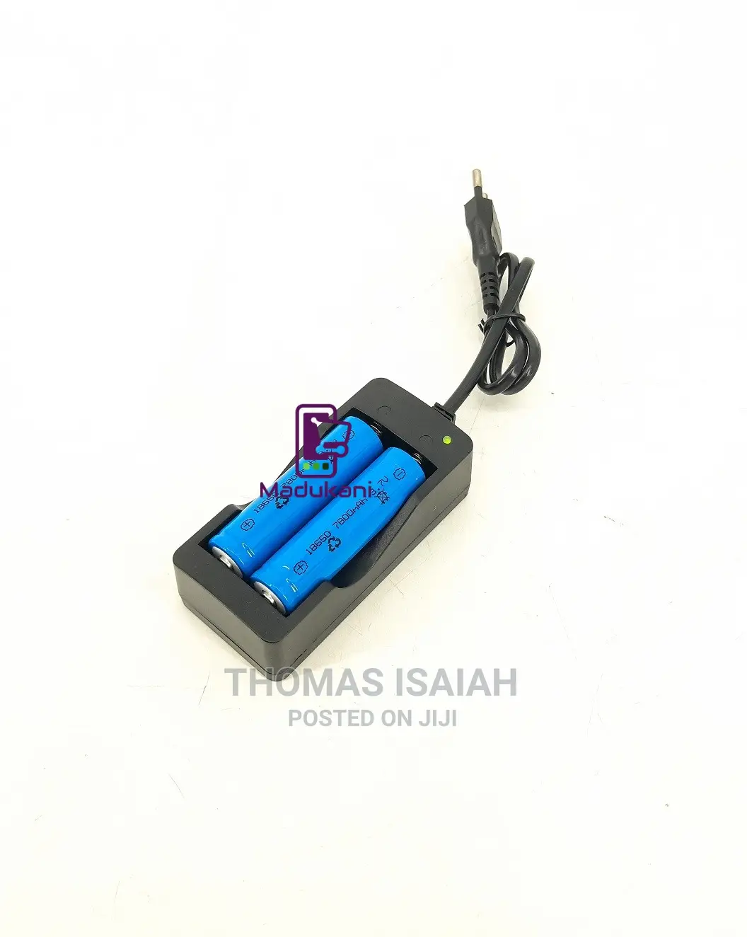 18650 Battery Dual Intelligent Rapid Charger With Two 18650