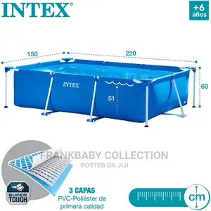 Rectangular Flame Swimming Pool