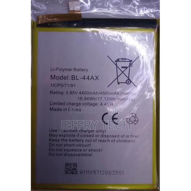 Infinix X571 Note 4 Pro Battery BL - 44AX - Silver