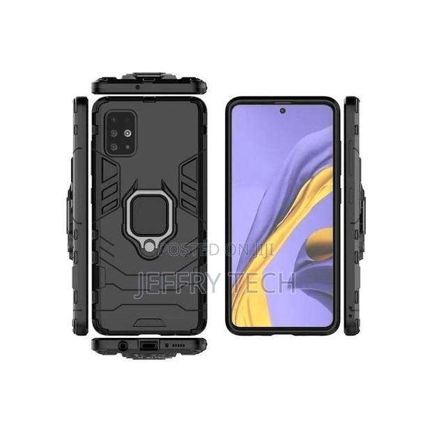 Samsung Galaxy A51 Heavy Duty Armor Hard Back Cover With 360