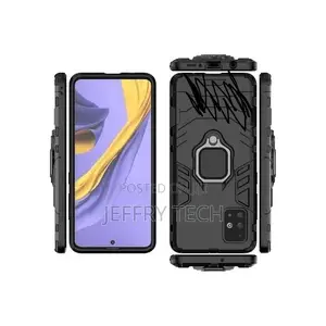 Samsung Galaxy A51 Heavy Duty Armor Hard Back Cover With 360