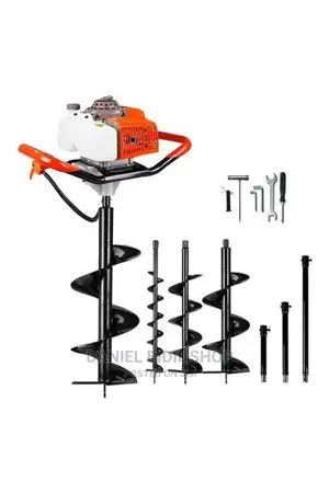 Rhino Earth Auger 4stroke + 3blades