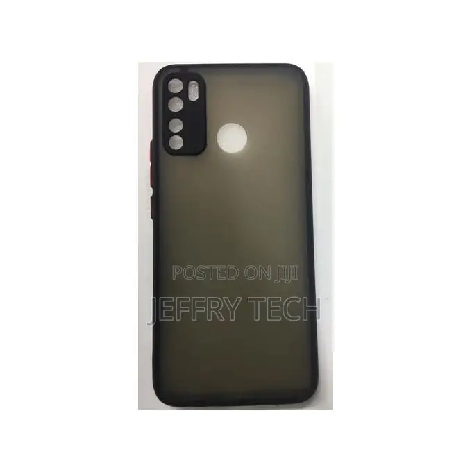 Black Generic My Choice Case for Infinix Note 7 Lite Back Co