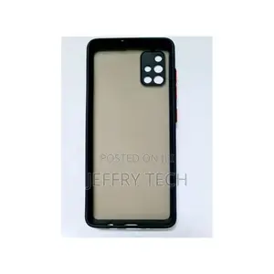 Cover Samsung Galaxy A51 Back Cover -Black My Choice
