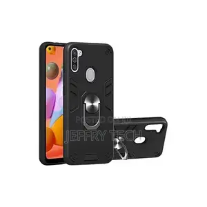 Samsung Galaxy A11 Heavy Duty Armor Hard Back Cover With 360