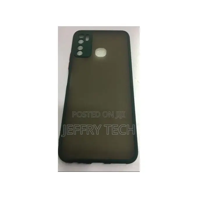 Green Generic My Choice Case for Infinix Note 7 Lite Back Co