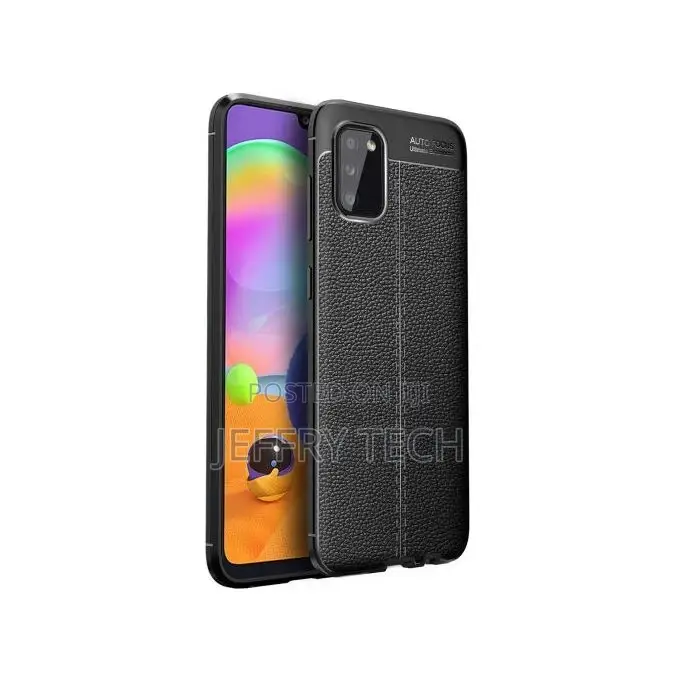 Samsung Galaxy A02S Case, Litchi Skin Anti-Slip Resilient T