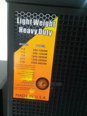 Ev 4000watts Wooden Speaker 15inch