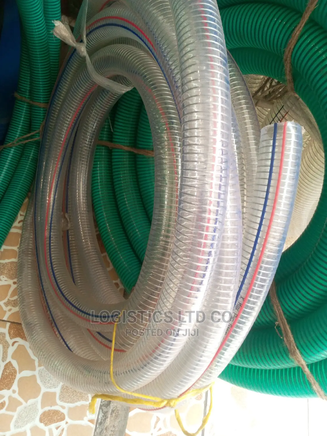 Spring Clear Suction Hose Pipes Threaded 2inch 30mtrs