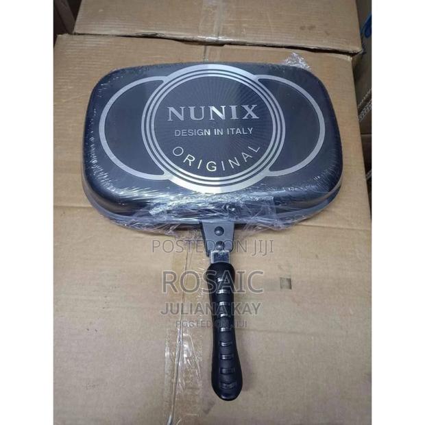 Brand New 36 Cm Nunix Double Grill Pan
