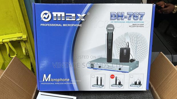 Max Dh767 3pcs Wireless Microphone - thumbnail 4