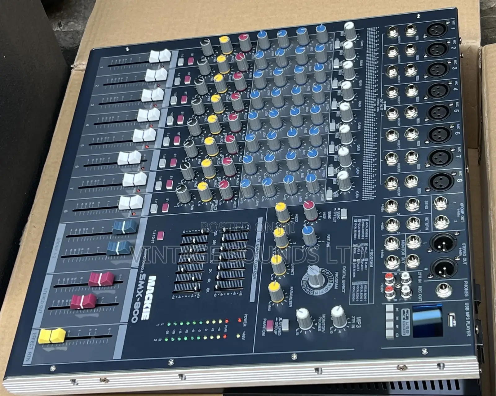 Smx 800 8channel Live Mixer