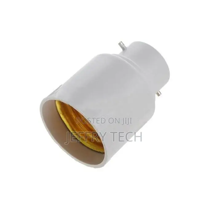B22 to E27 Screw Base Bulb Adapter Converter Socket