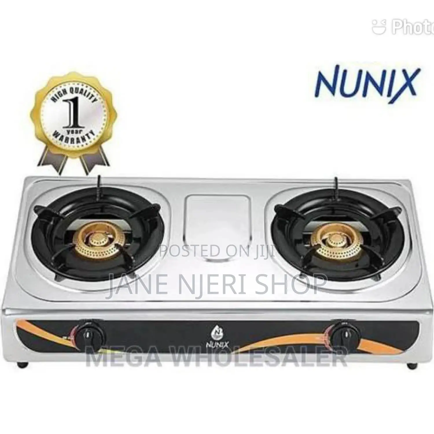 Stainless Steel 2 Burner Cooker