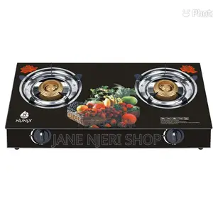 Black Black Simple Glasstop Cooker