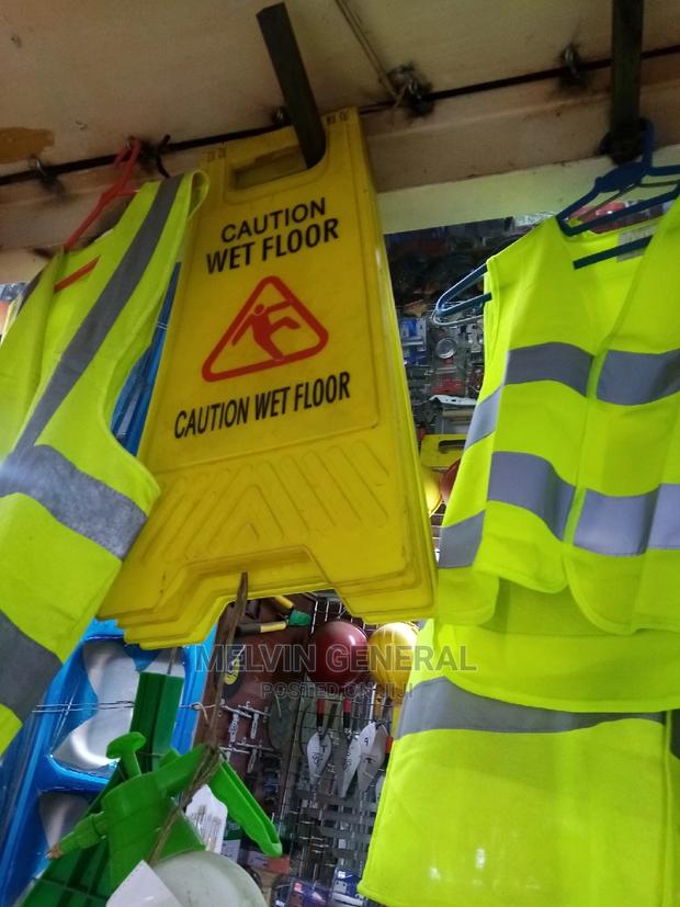 Cleaning Caution Sign - main view