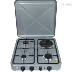 Nunix 4 Burner;;3 Gass 1 Electric.
