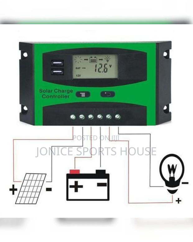 Solar Charge Controller - main view