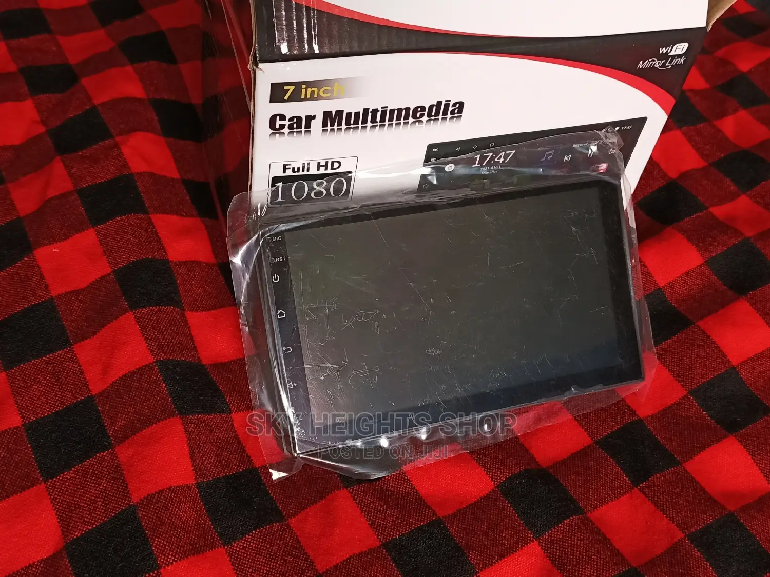 Android Car 7" Touchscreen Radio Free Hd Reverse Cam + GPS