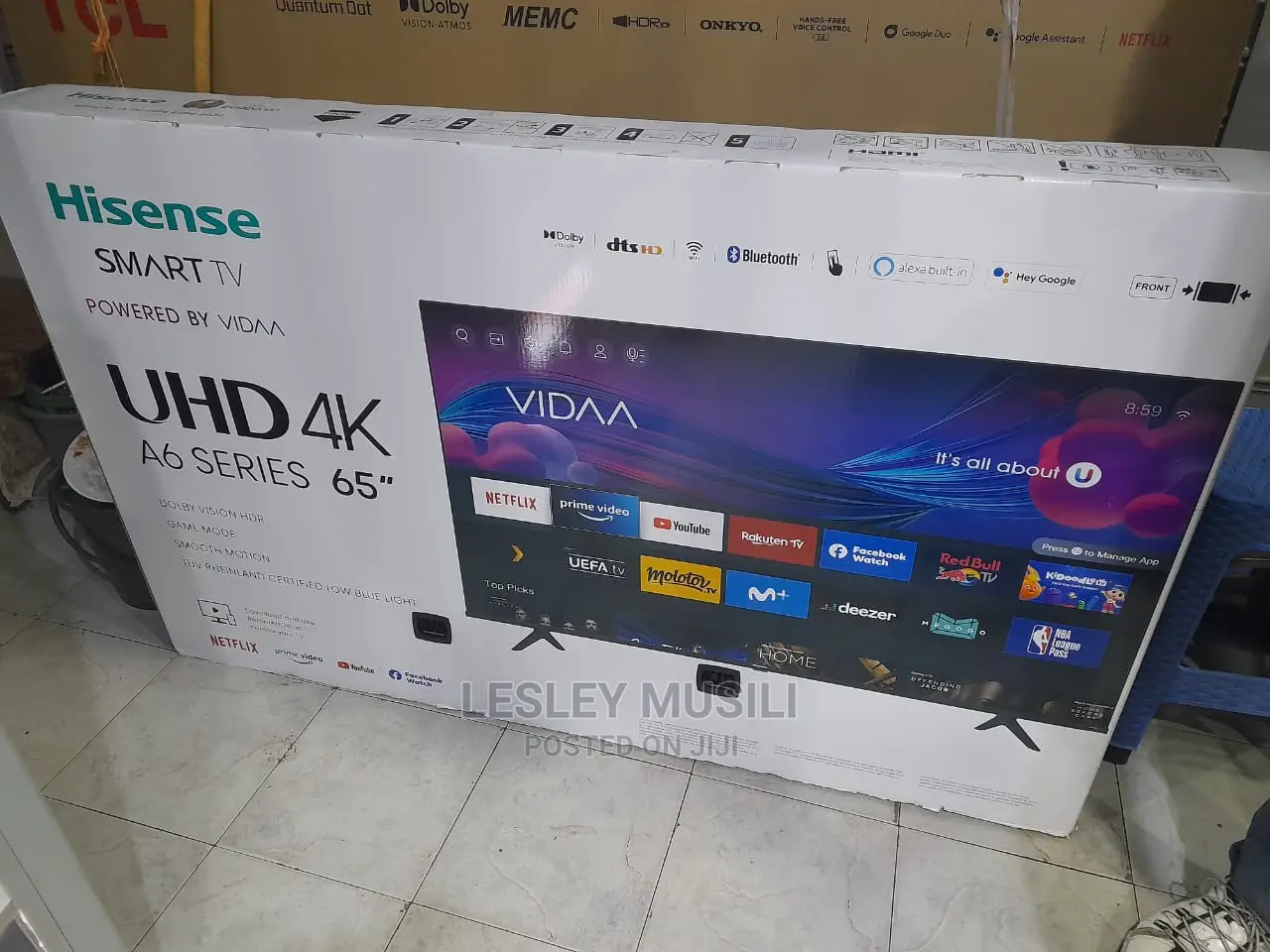 Hisense 65 4k A6 Series