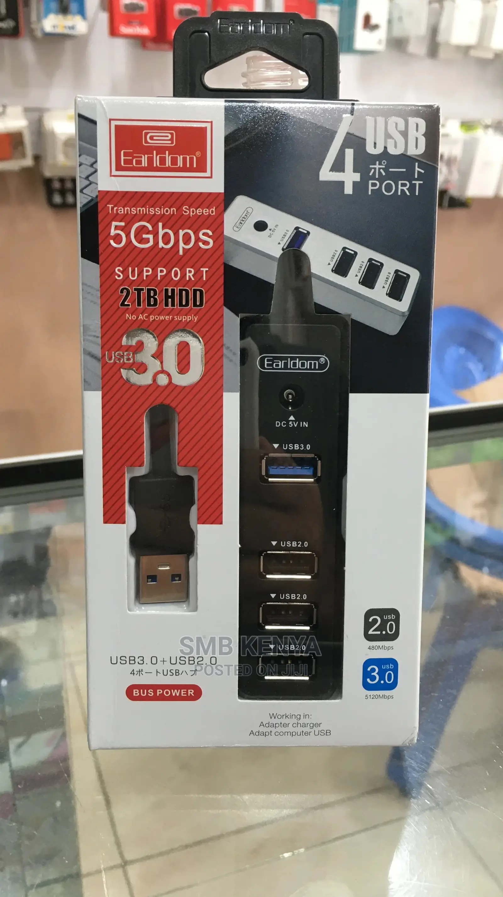 4 Usb Port Hub 3.0 And 2.0