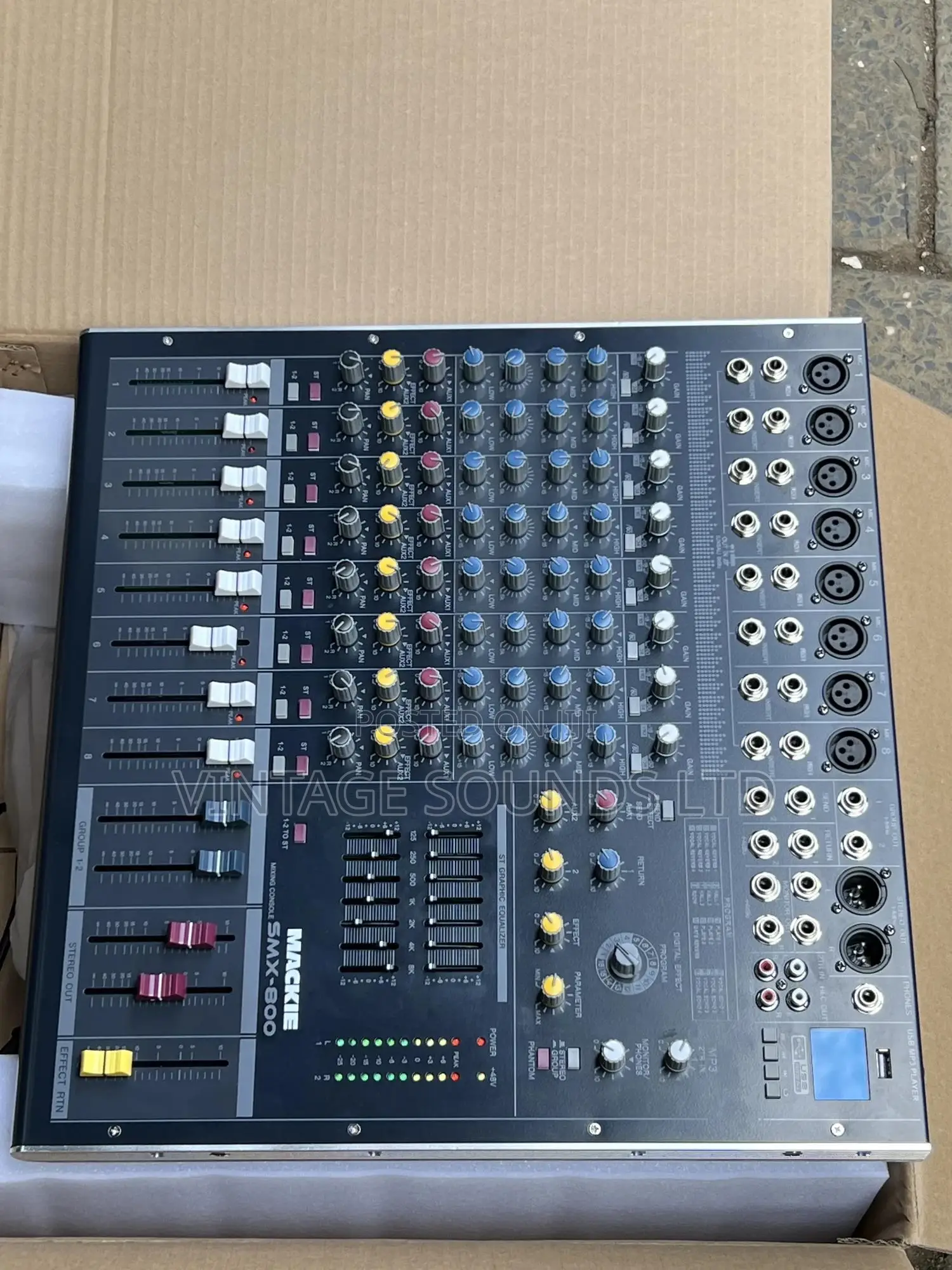 Smx 800 8channel Live Mixer