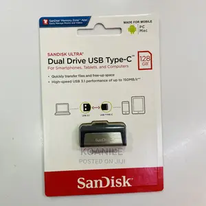 Sandisk 128gb USB C OTG Flash Drive
