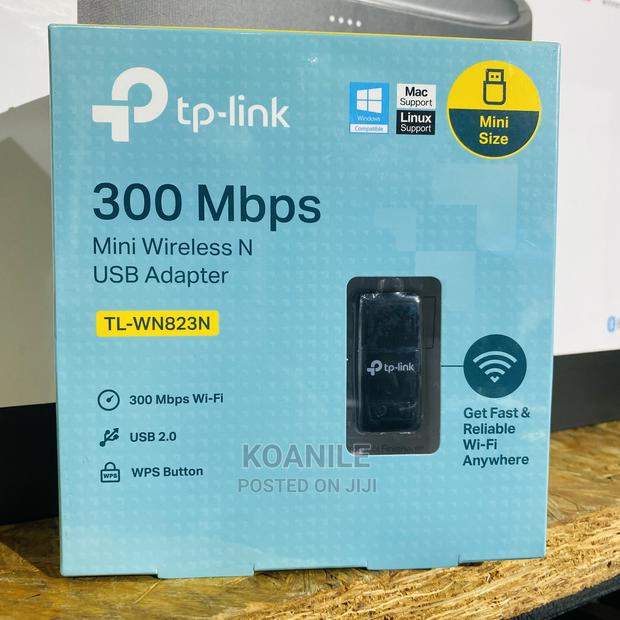 TP Link 300mbps Mini Wireless USB Adapter Dongle - main view