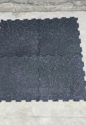 Interlocking Gym Rubber Tiles - thumbnail 2