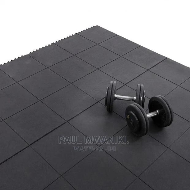 Gym Rubber Tiles ( Rubber Floor Mats) - main view