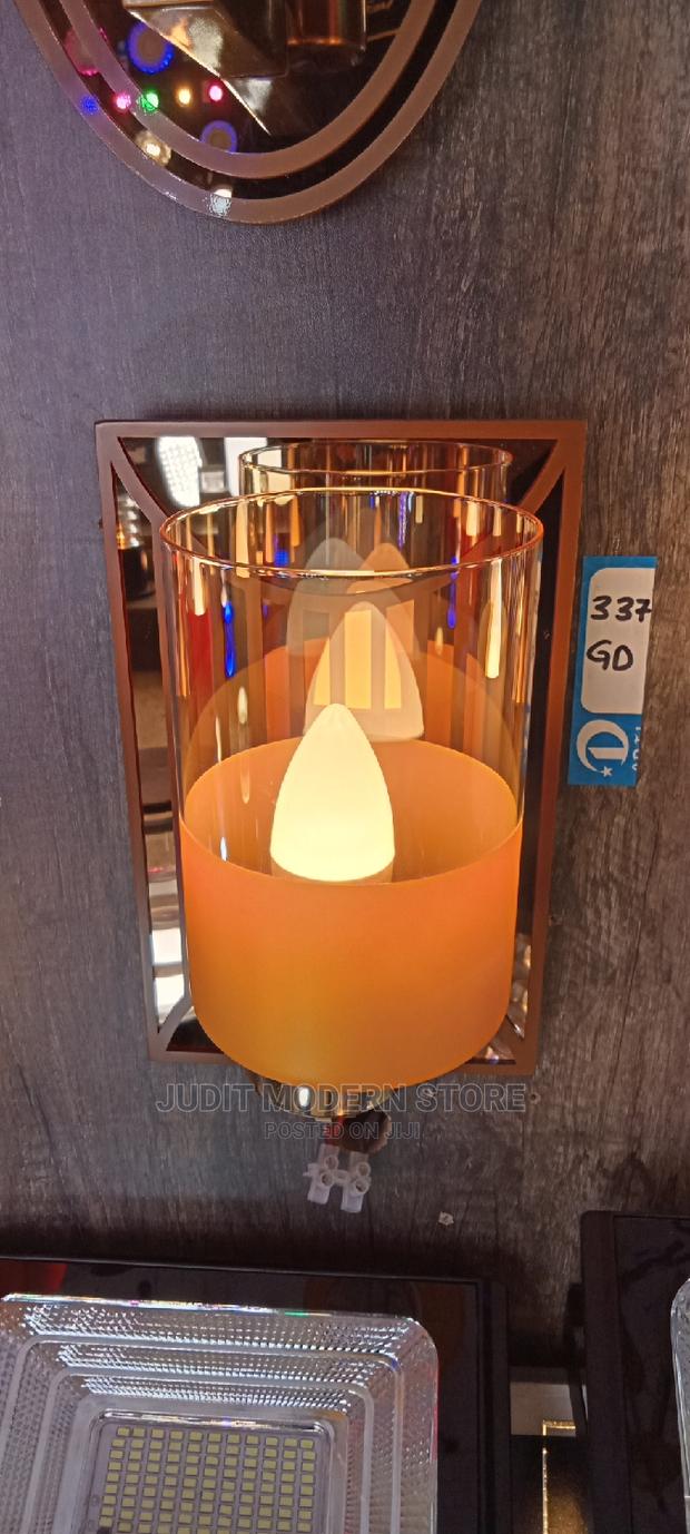 Wall Blacket Light Orange Candle