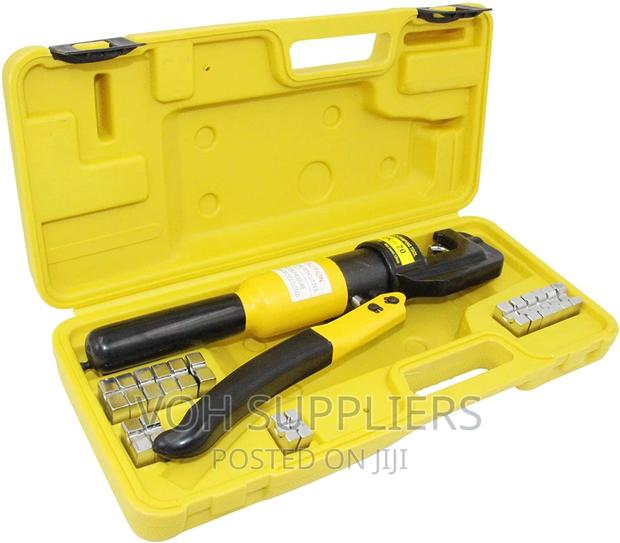 10 Ton Hydraulic Wire Battery Cable Lug Terminal Crimper - thumbnail 6
