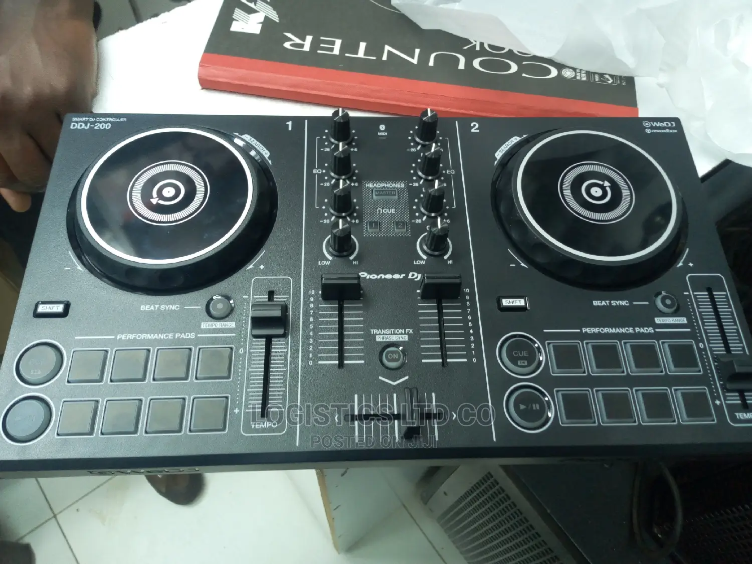 Pioneer Dj DDJ-200 2-Channel Smart DJ Controller Black