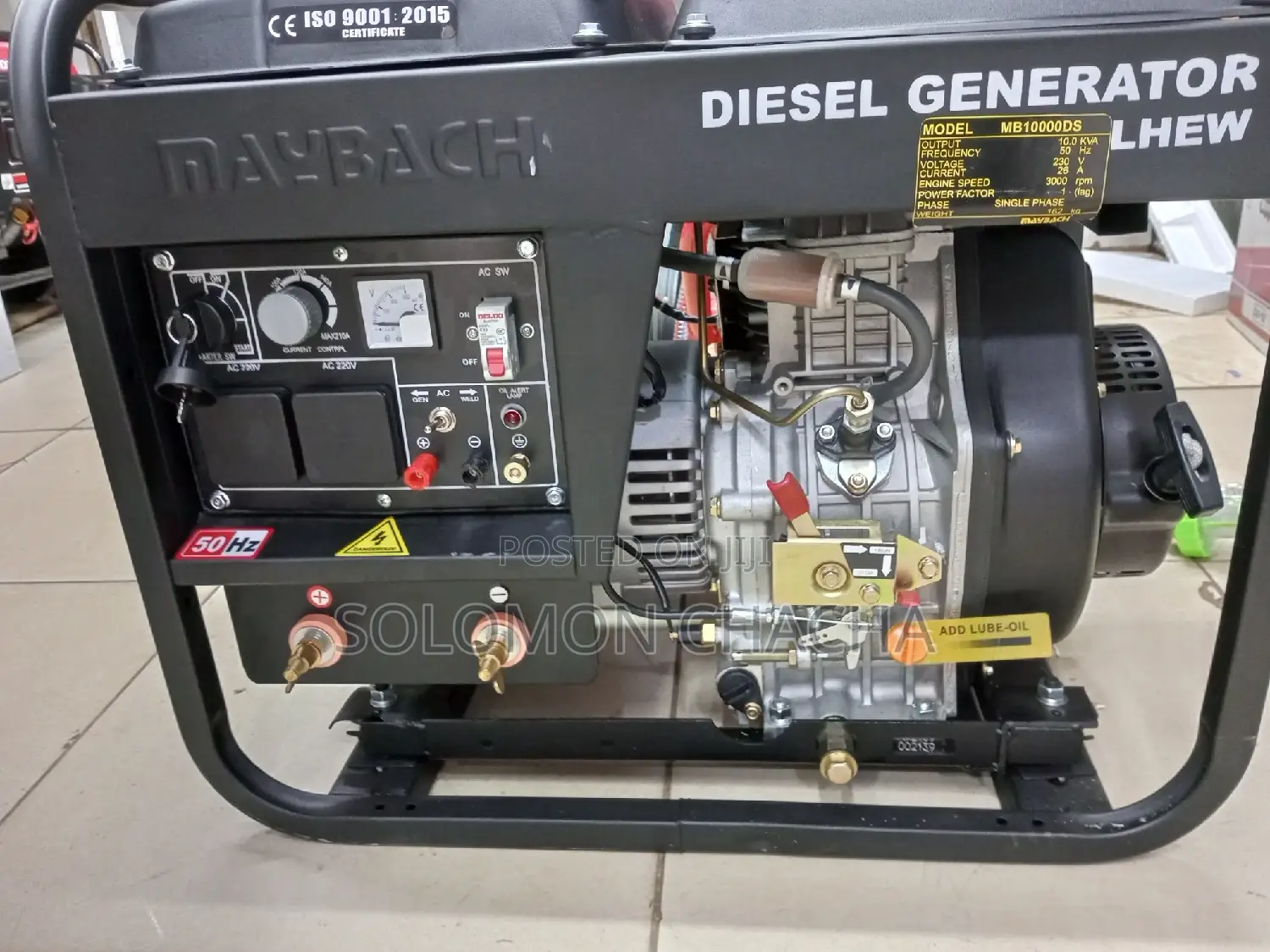 Maybach Welder 10kva Deisel Generator