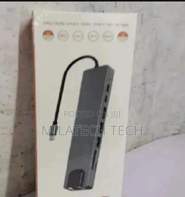 Improved Quality 8-In-1 USB 3.0 Type-C Hub to HDMI Adapter